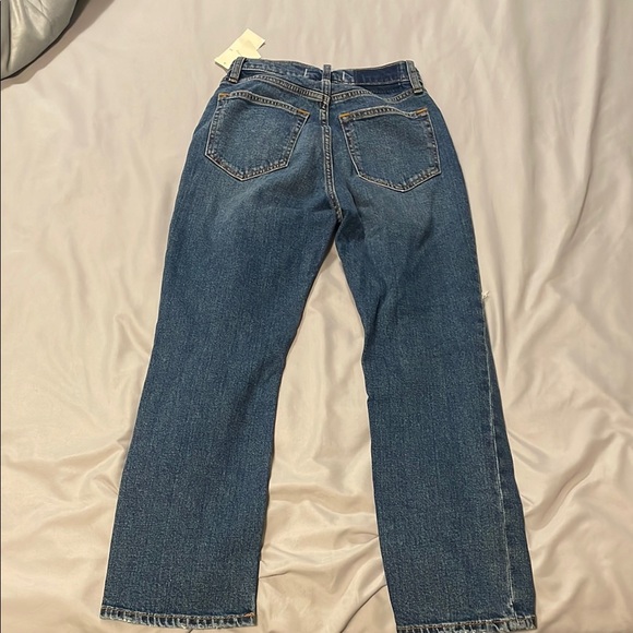 Abercrombie & Fitch Women's Blue Distressed Jeans - Picture 2 of 3